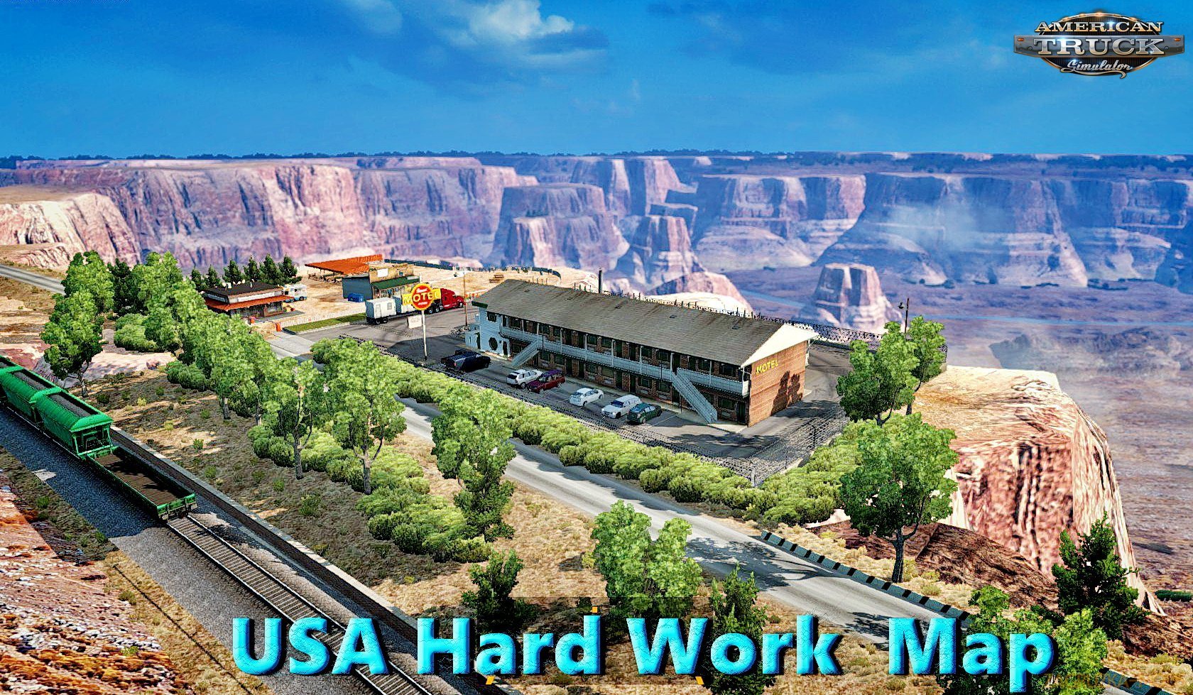 USA Hard Work Map v1.2 (v1.6.x) for ATS