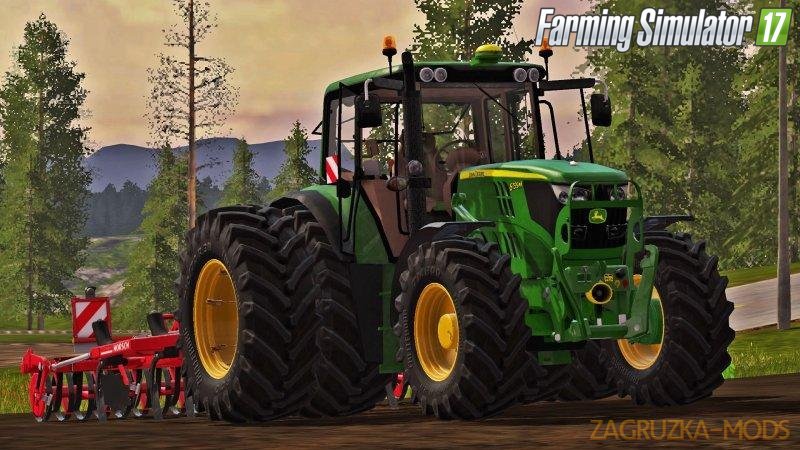 John Deere 6M (6115M, 6135M, 6155M) for Fs17