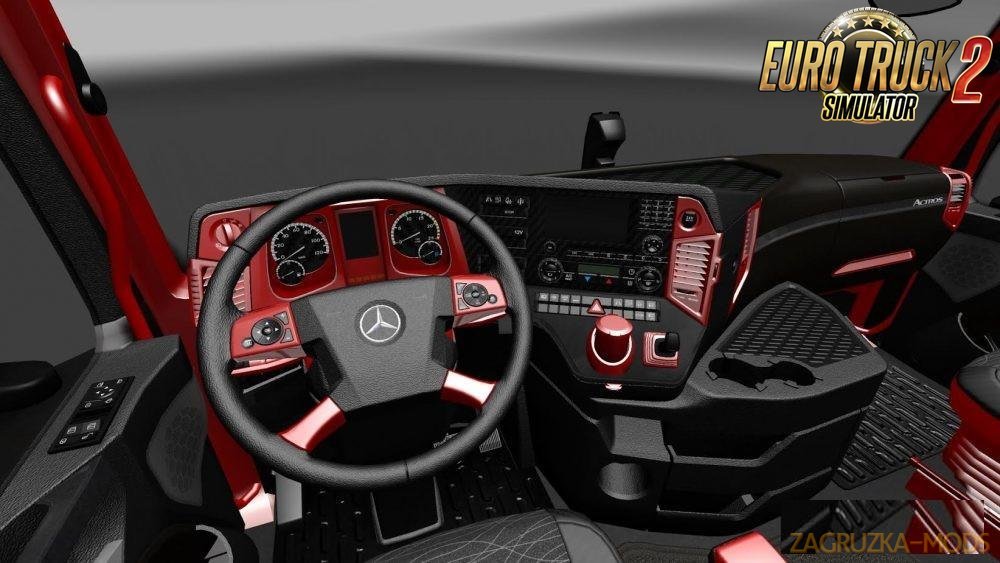 Mercedes MP4 Red Black Interior [1.27.x]