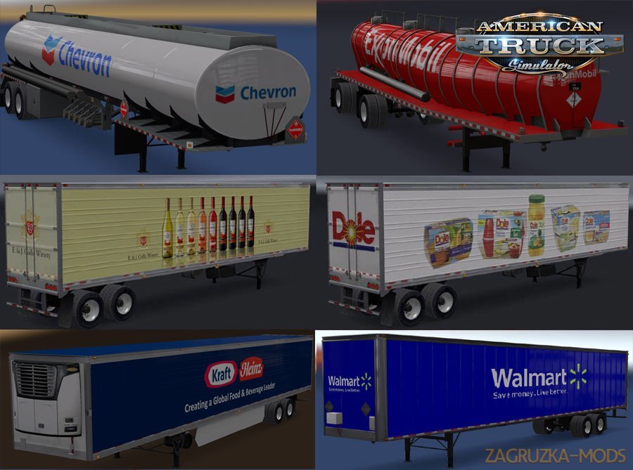 Real Companies & Trailers Pack v2.1 (v1.39.x) for ATS