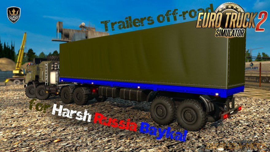 Off-road trailers pack for Harsh Russia Map [1.27.x]
