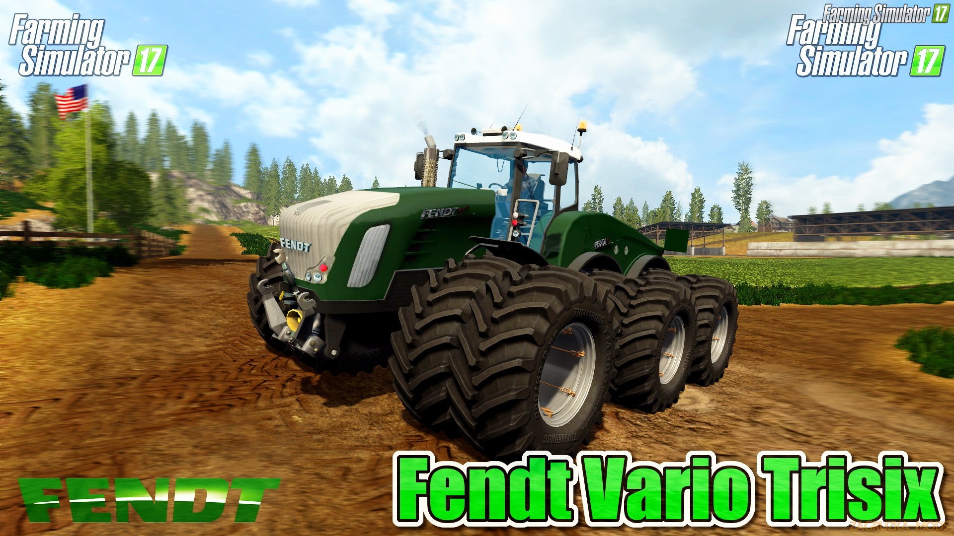 Tractor Fendt Vario Trisix v1.1 for FS 17