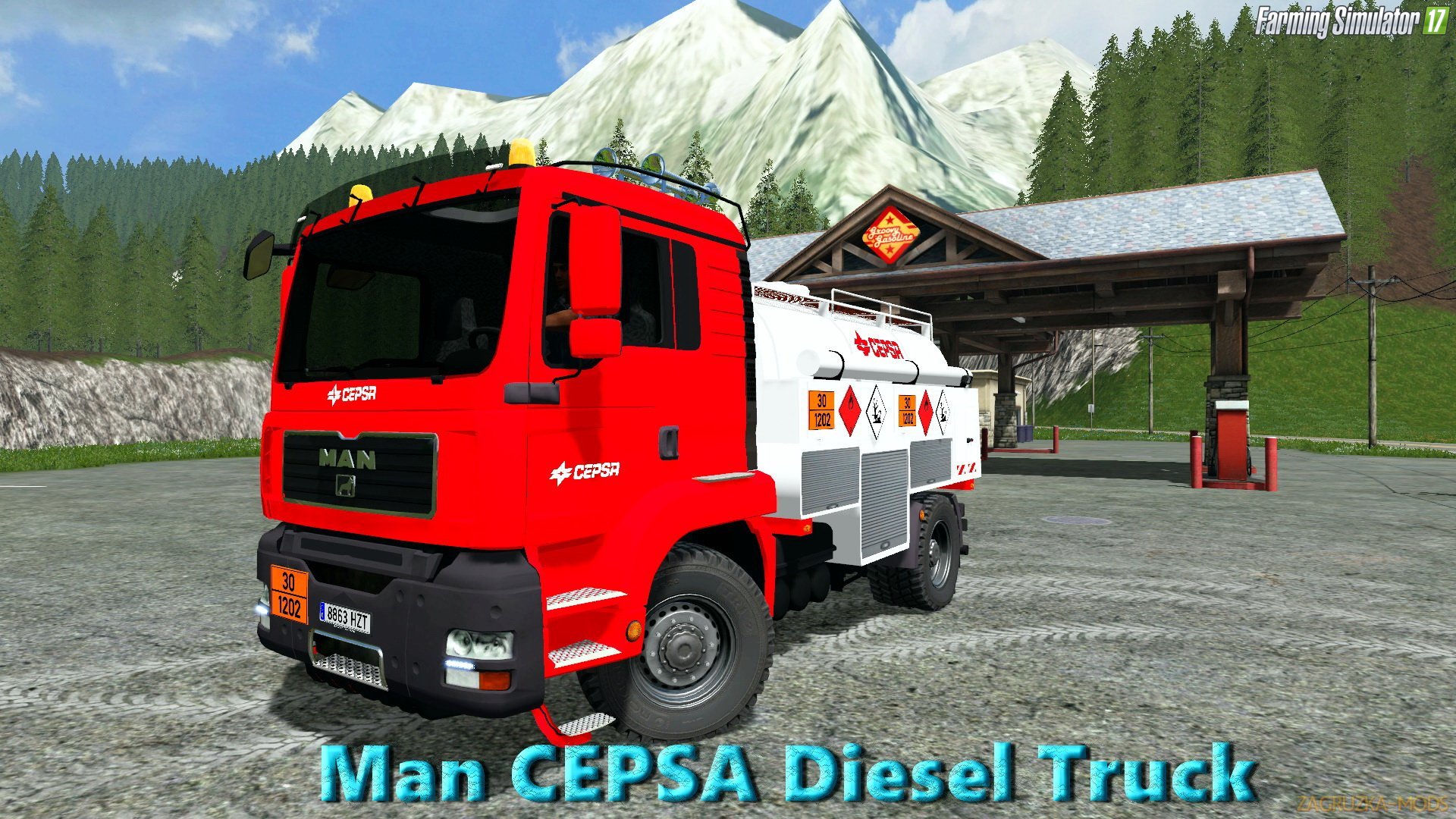 Man CEPSA Diesel Truck v1.0 for FS 17