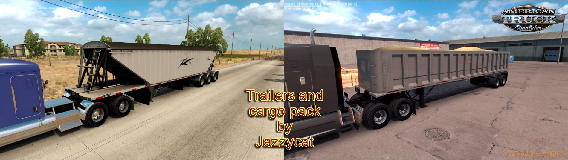 Trailers and Cargo Pack v1.4 by Jazzycat for Ats