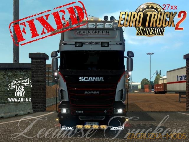 Fixed Scania SCS edit by Zeeuwse Trucker