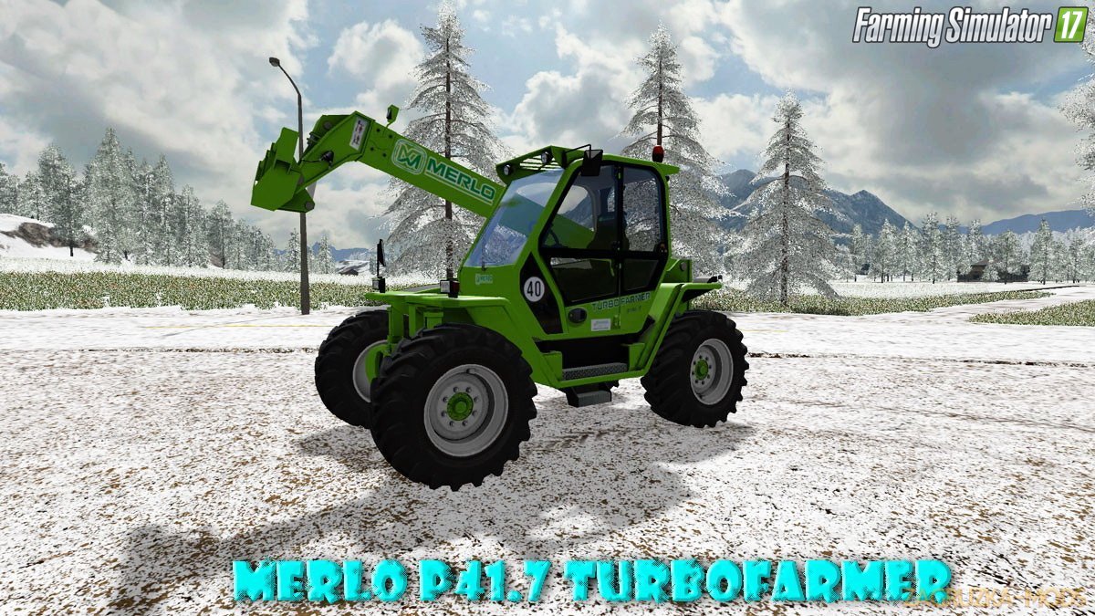 Merlo P41.7 Turbofarmer v1.1 for FS 17