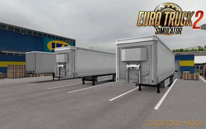 White trailers for Ets2