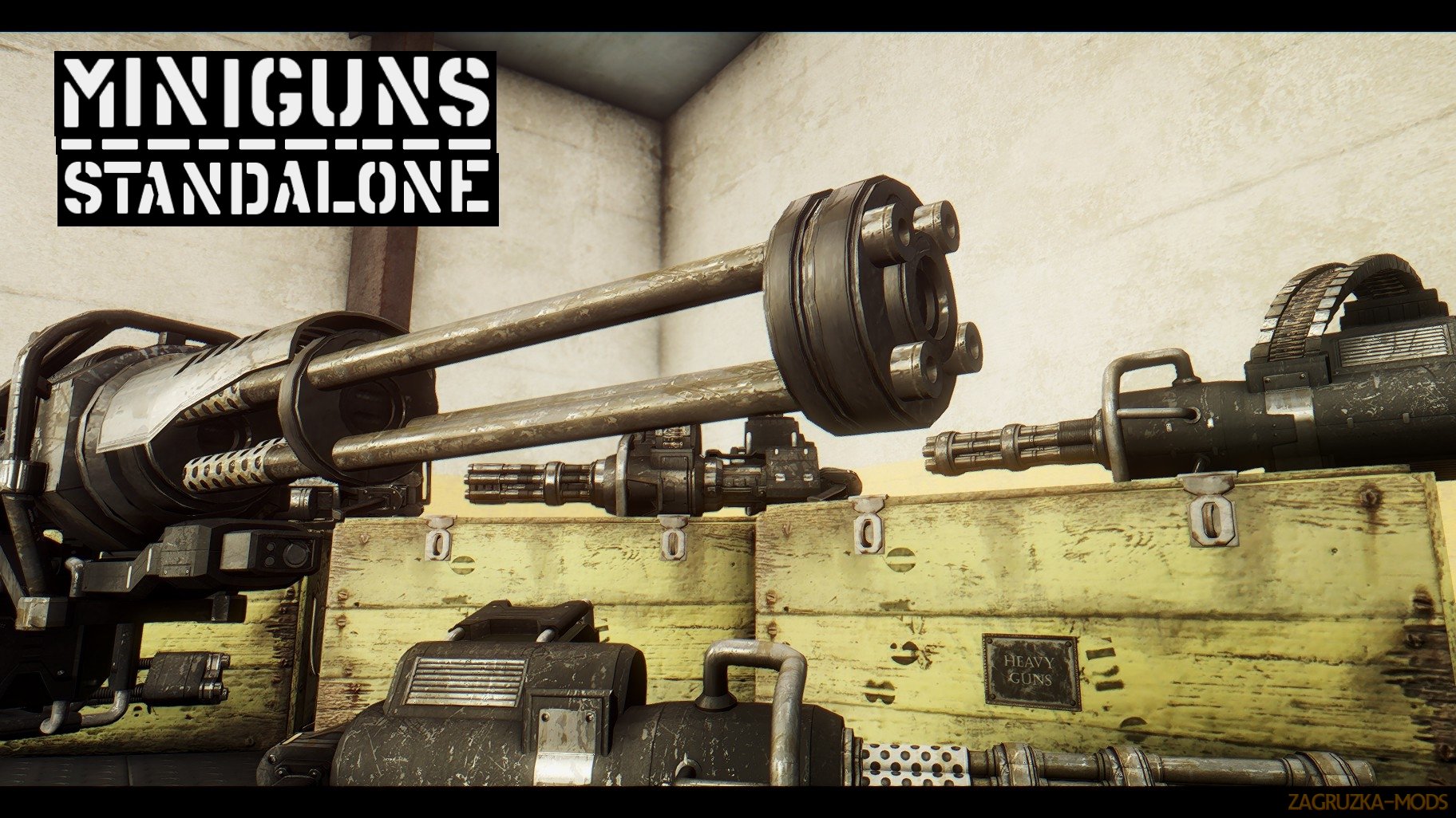 Miniguns Standalone v1.0 for Fallout 4