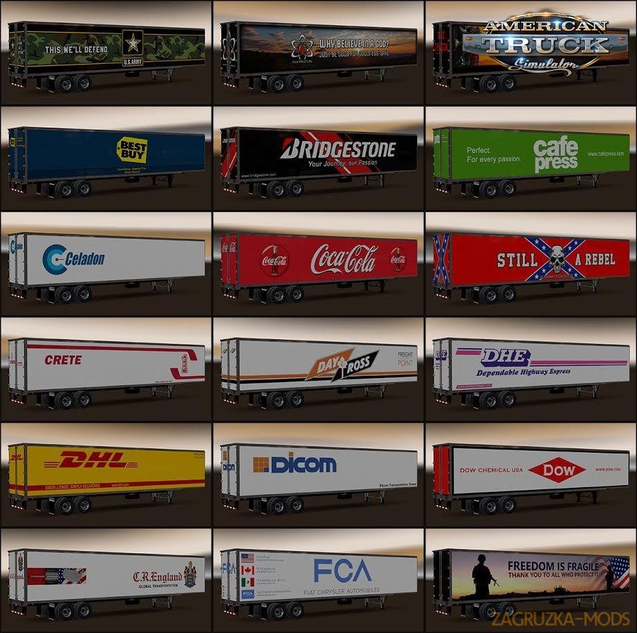 New USA Trailers pack v1.1