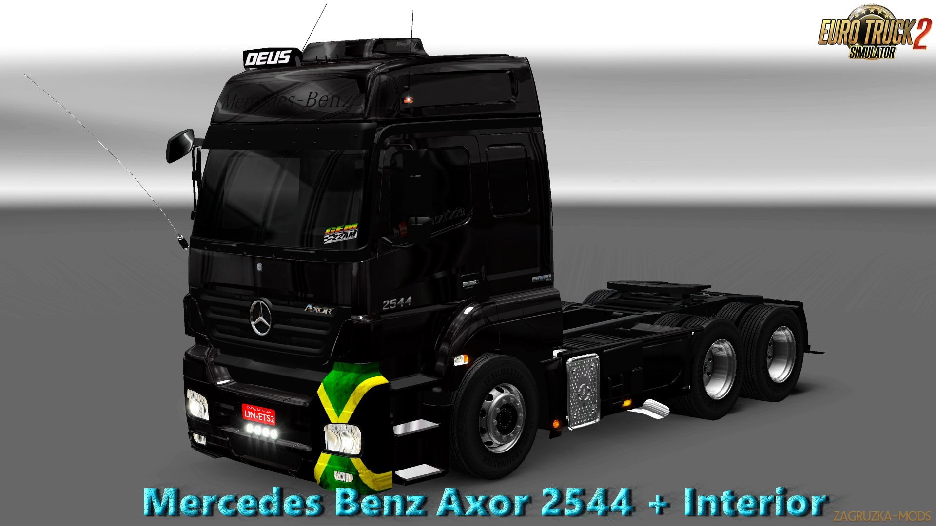 Mercedes Benz Axor 2544 + Interior v1.0 (1.27.x) for ETS 2