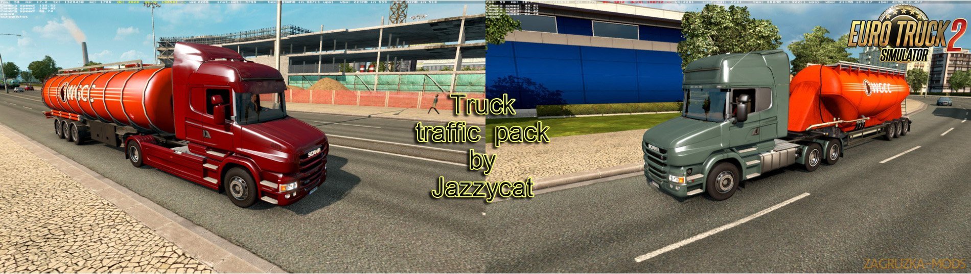 Truck Traffic Pack v2.5 by Jazzycat