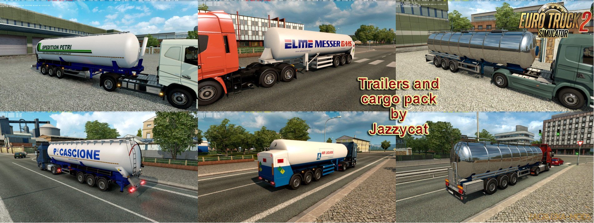 Trailers and Cargo Pack v5.1 by Jazzycat (1.27.x) for ETS 2