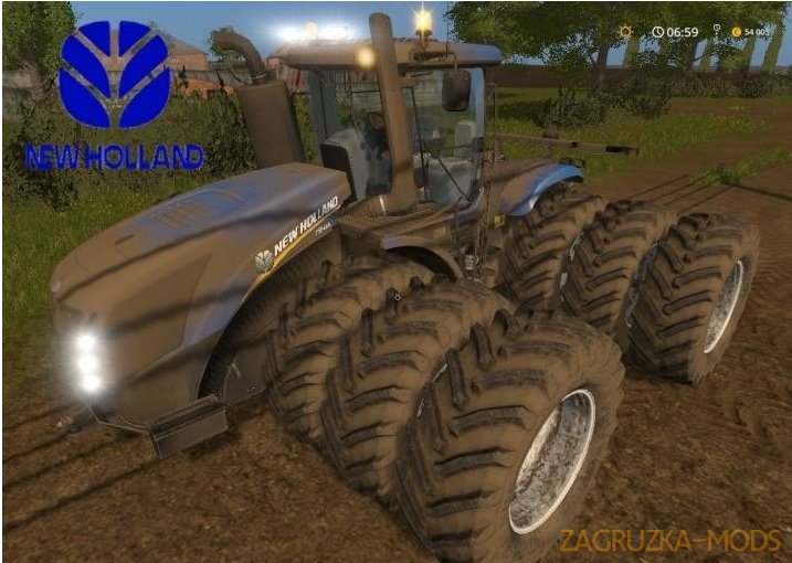 Mod "New Holland T9.450 V 2.0" farming simulator 2017
