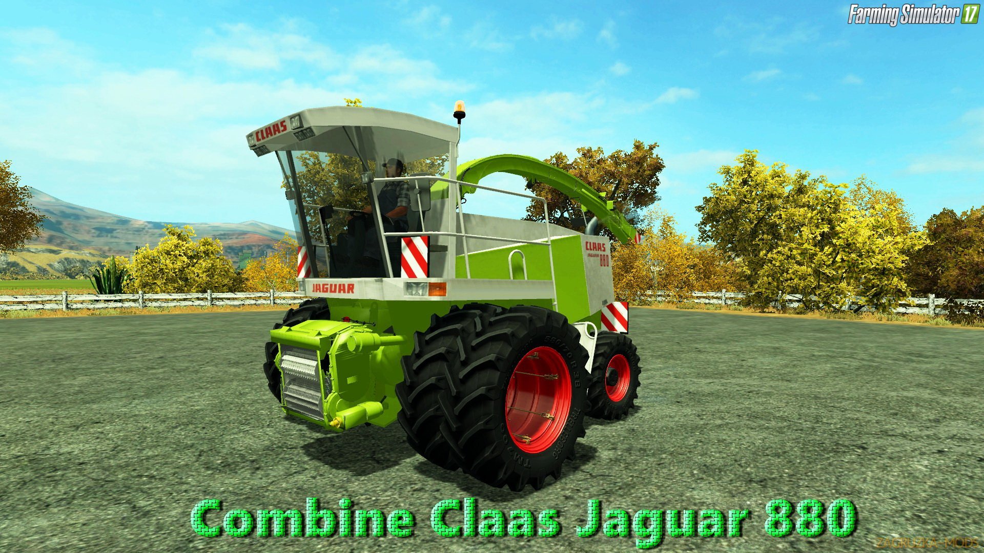 Combine Claas Jaguar 880 v1.0 for FS 17