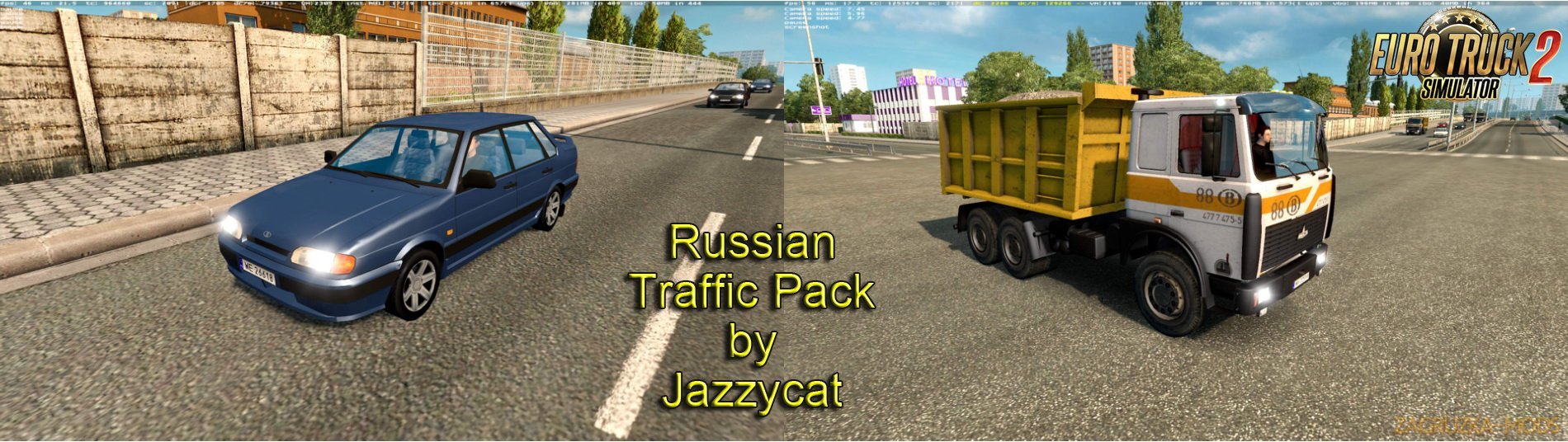 Russian Traffic Pack v1.8 by Jazzycat