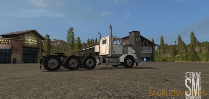 Мод Western Star 4900 Steerable Tri Axle v1.0