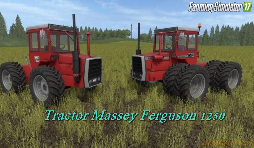 Tractor Massey Ferguson 1250 for Fs17