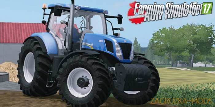 Tractor New Holland T7 [from T7.220 to T7.270] for Fs17