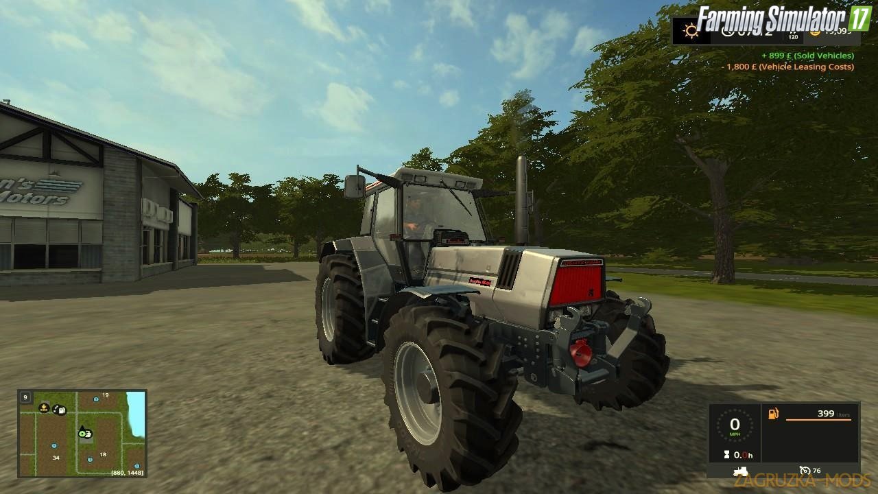 Tractor Deutz Agro 661 Revamp v1.1.0.0 for Fs17