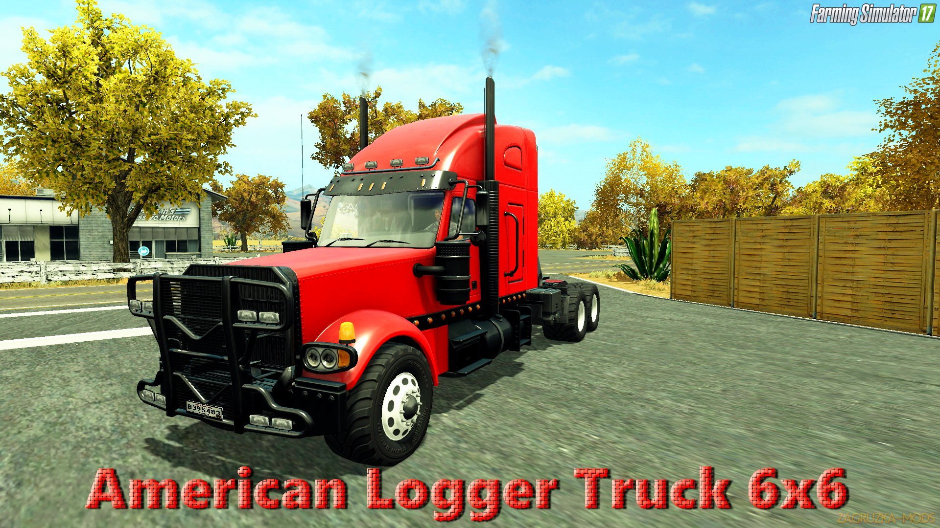 American Logger Truck 6x6 v1.0 for FS 17