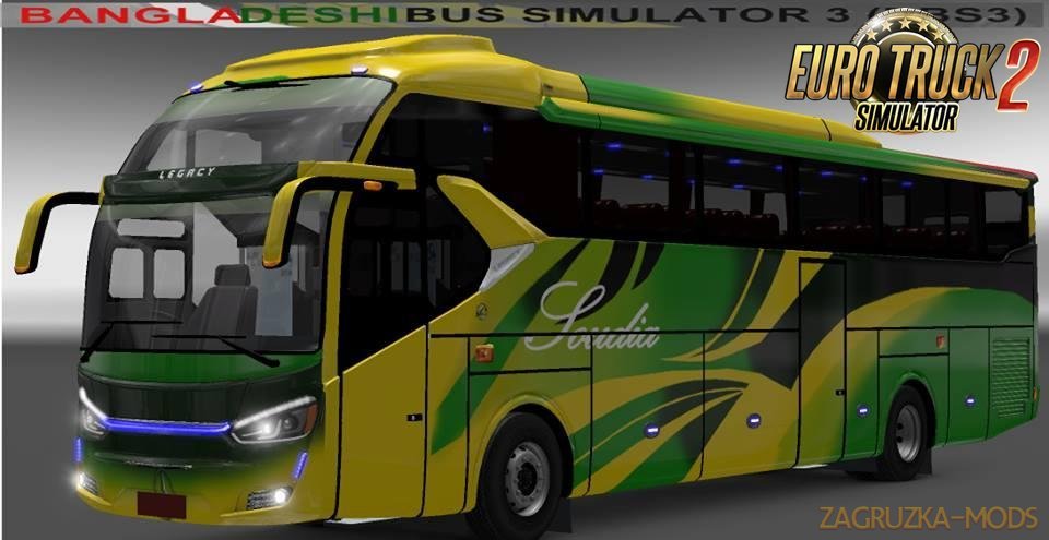 Laksana SR2XHD Bus with BD Skin