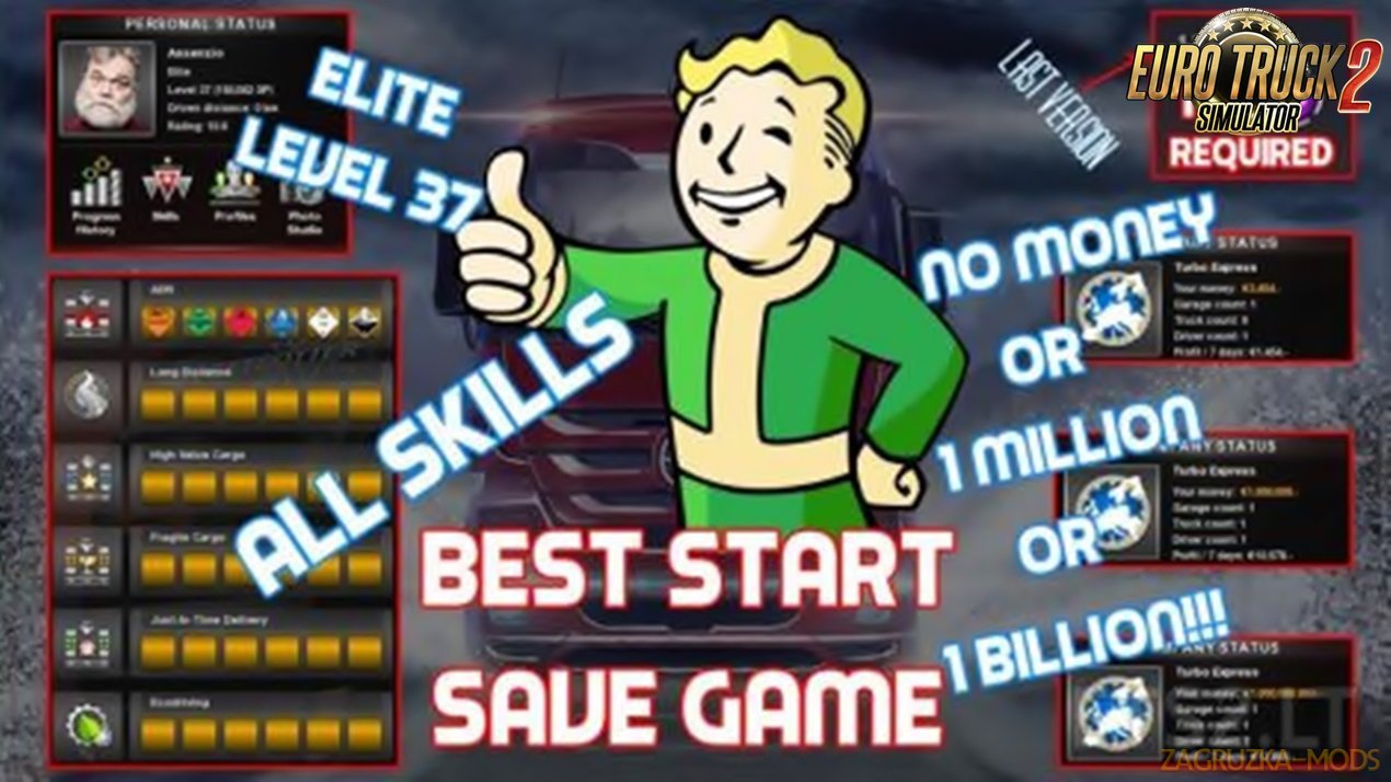 Best Start Save Game (3 in 1) by Assenzio