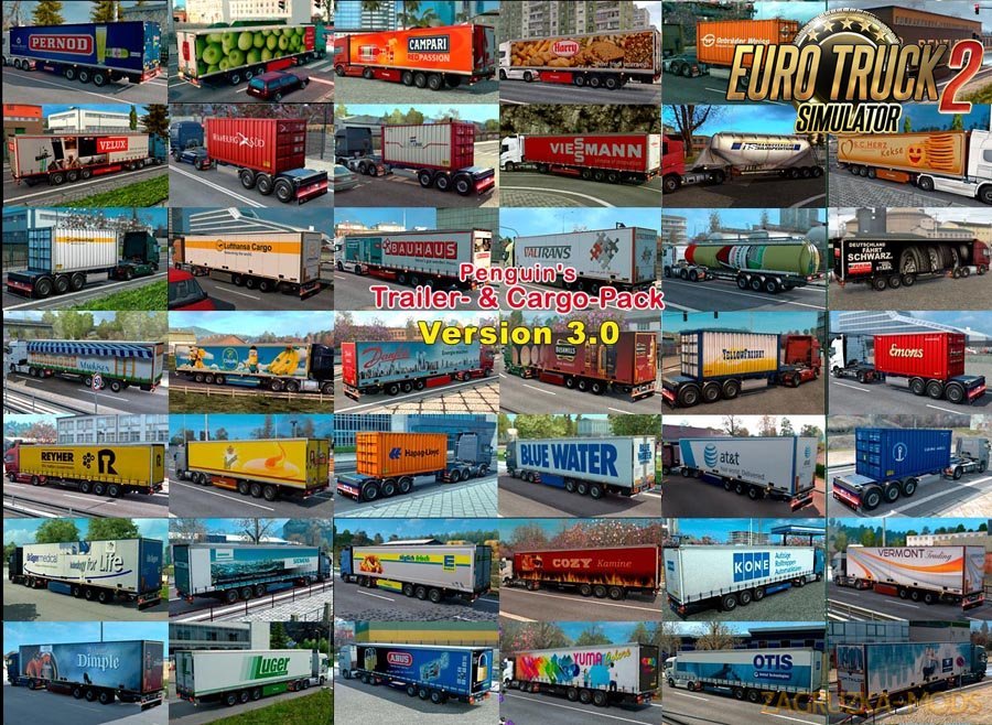 Penguins Trailer and CargoPack v3.0 [1.27.x]