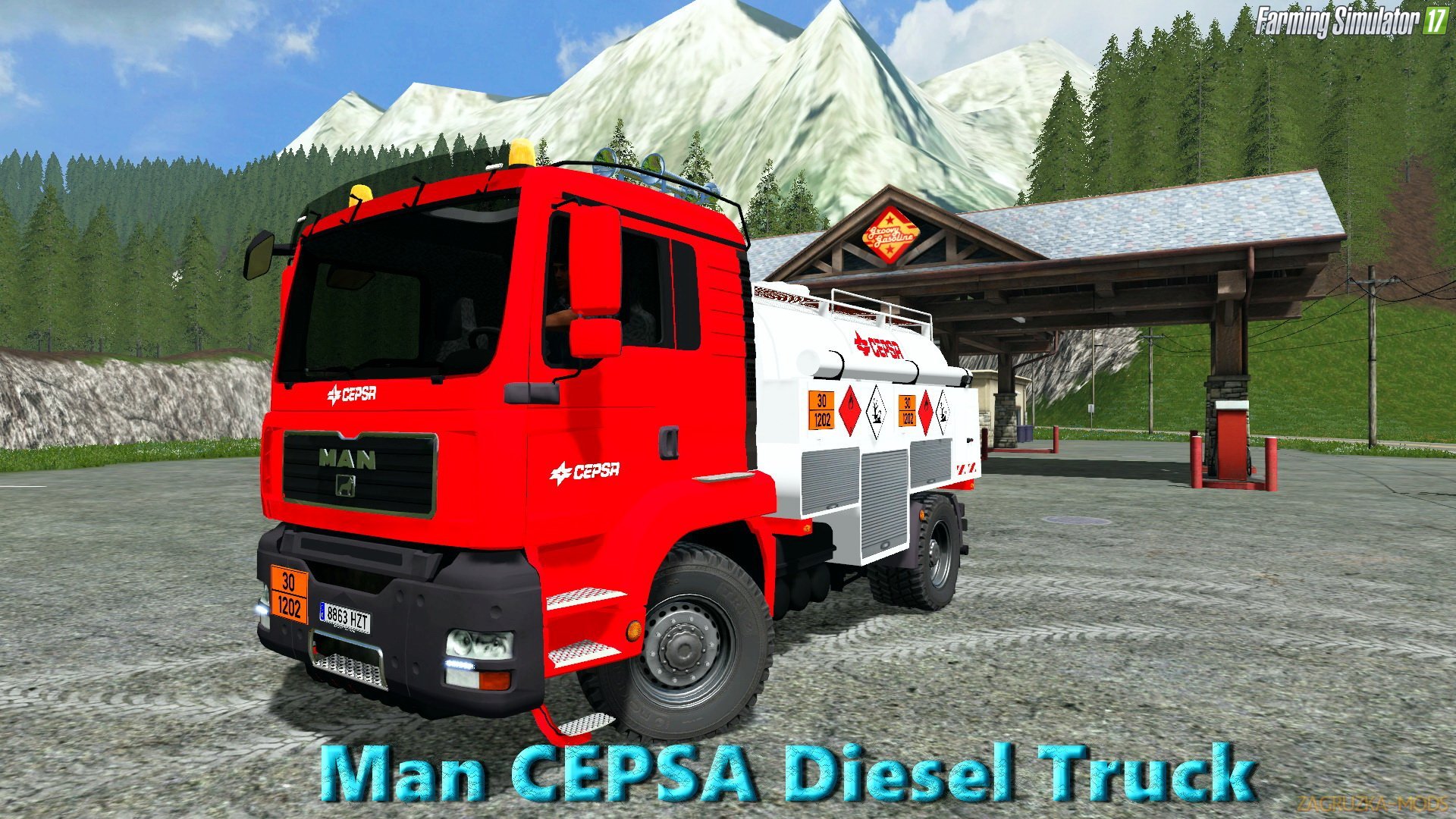 Man CEPSA Diesel Truck v1.0 for FS 17 Man CEPSA Diesel Truck v1.0 for FS 17