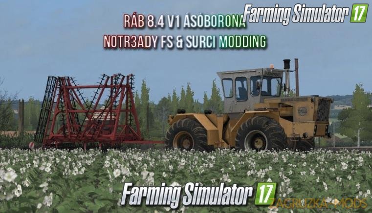 Rába 8.4 v1 Ásóborona for Fs17