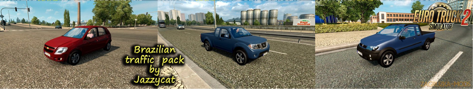 Brazilian Traffic Pack v1.5 by Jazzycat