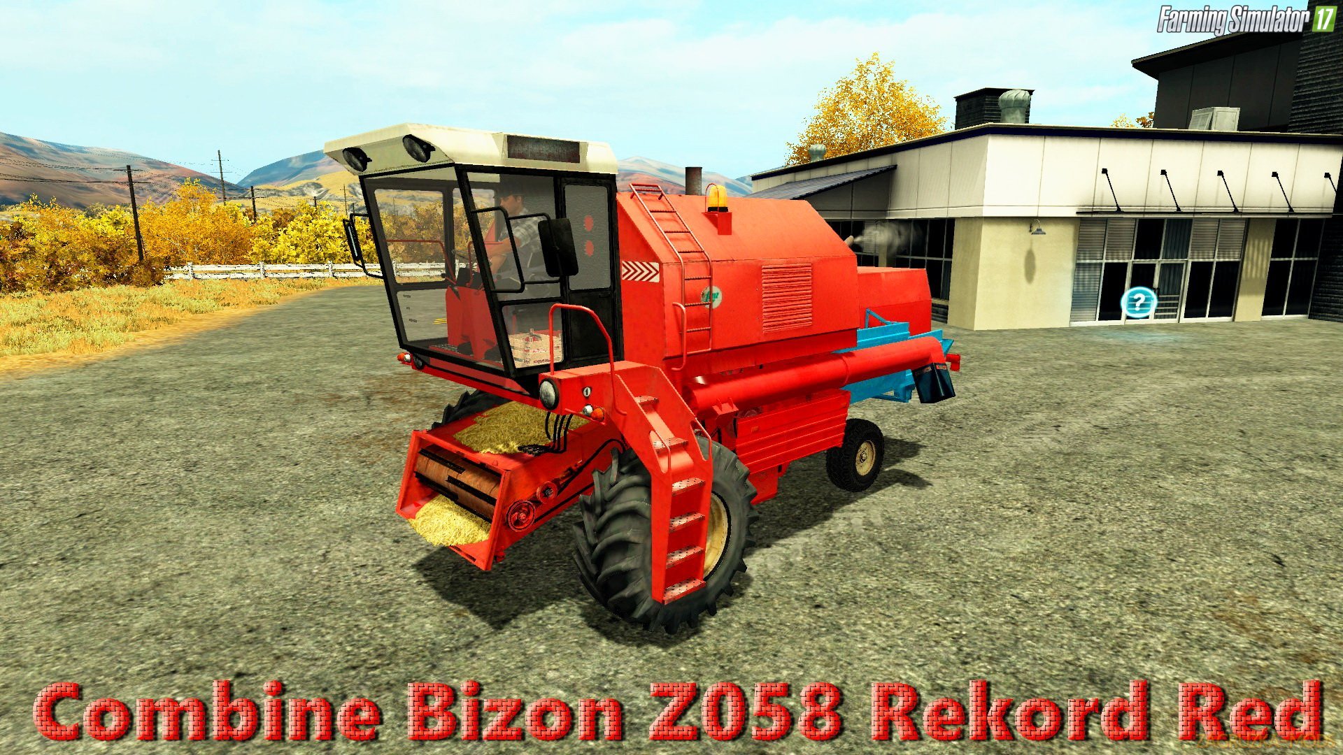 Bizon Z058 Rekord Red v1.0 for FS 17