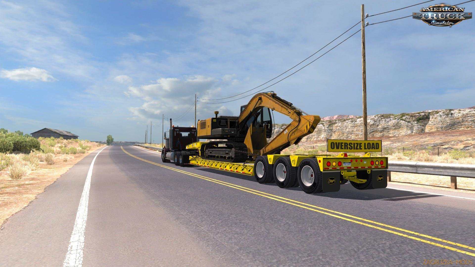 Etnyre Lowboy Black Hawk v1.0 (v1.6.x) for ATS