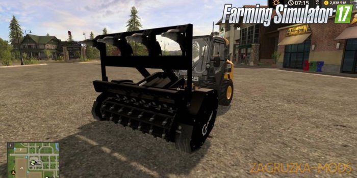 Ahwifm700 Stump Grinder v1.0 for Fs17