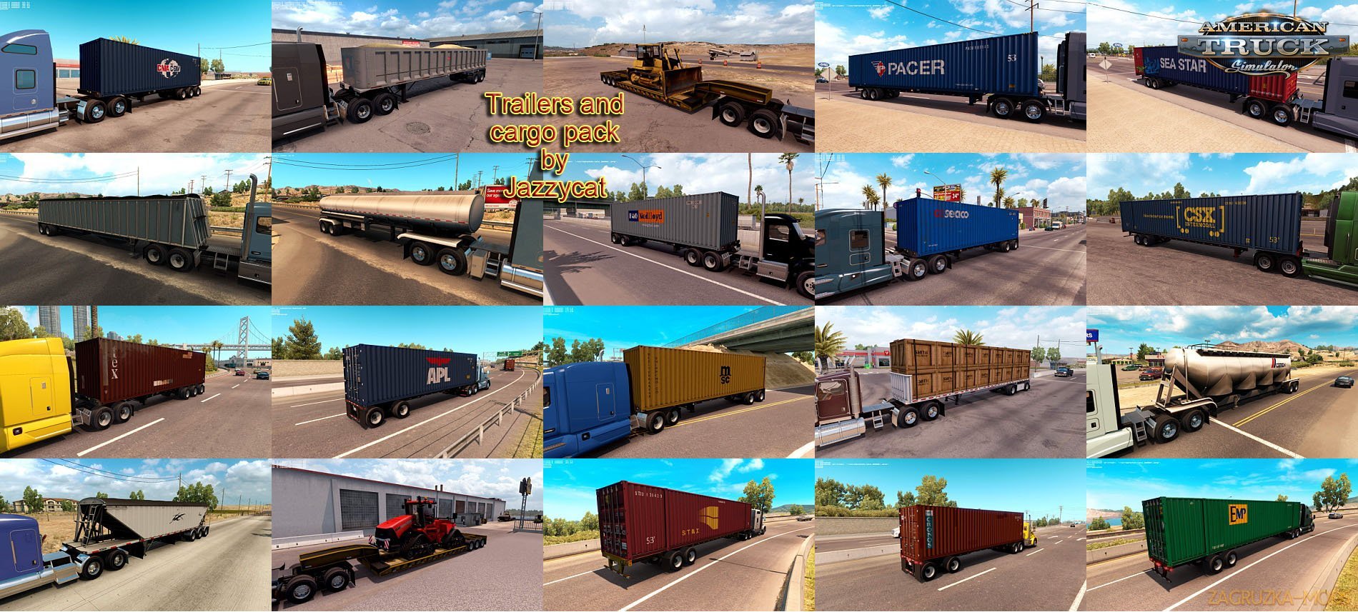 Trailers and Cargo Pack v1.5 by Jazzycat