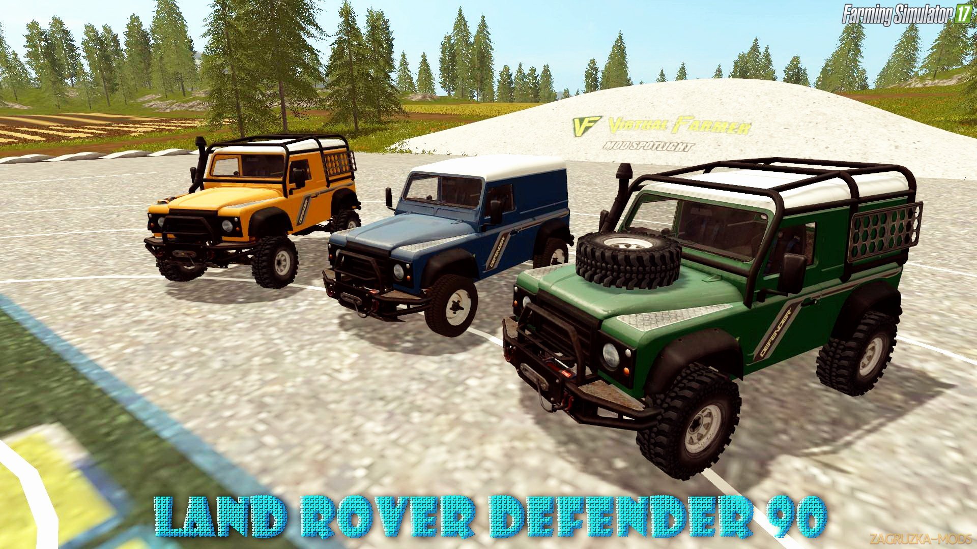 Land Rover Defender 90 v1.0 for FS 17