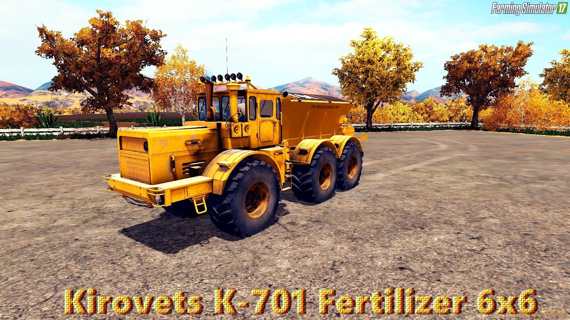 Kirovets K-701 Fertilizer 6x6 v1.0 for FS 17