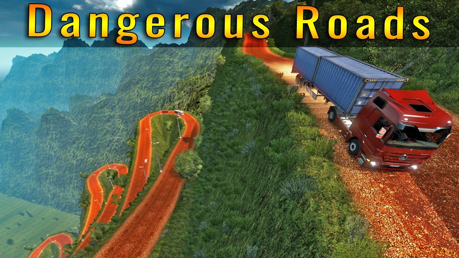 Rutas Mortales Map (Dangerous Roads) v1.6 (1.26.x) for ETS 2