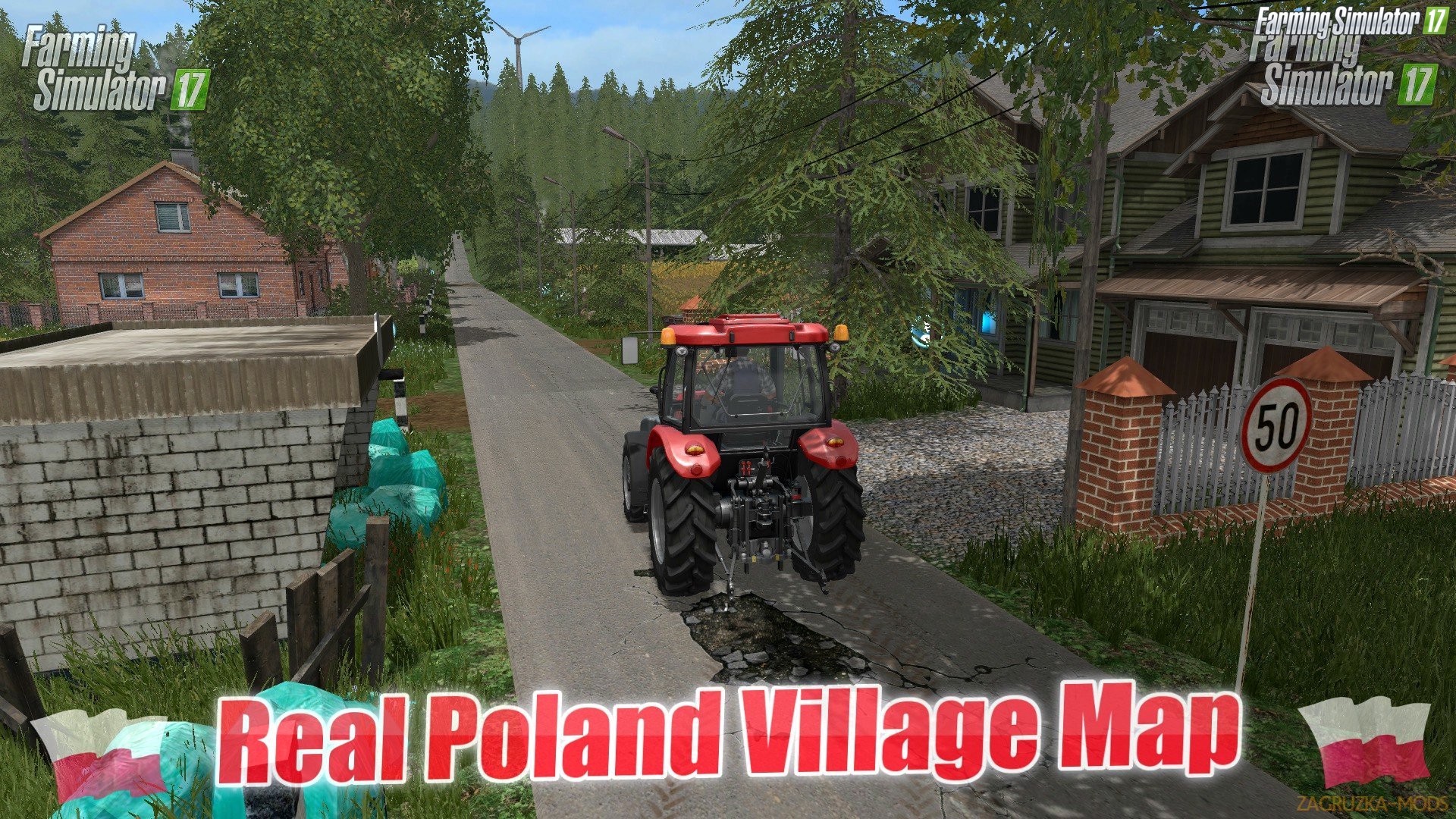 Real Poland Village Map v2.0 by Puma145 for FS 17