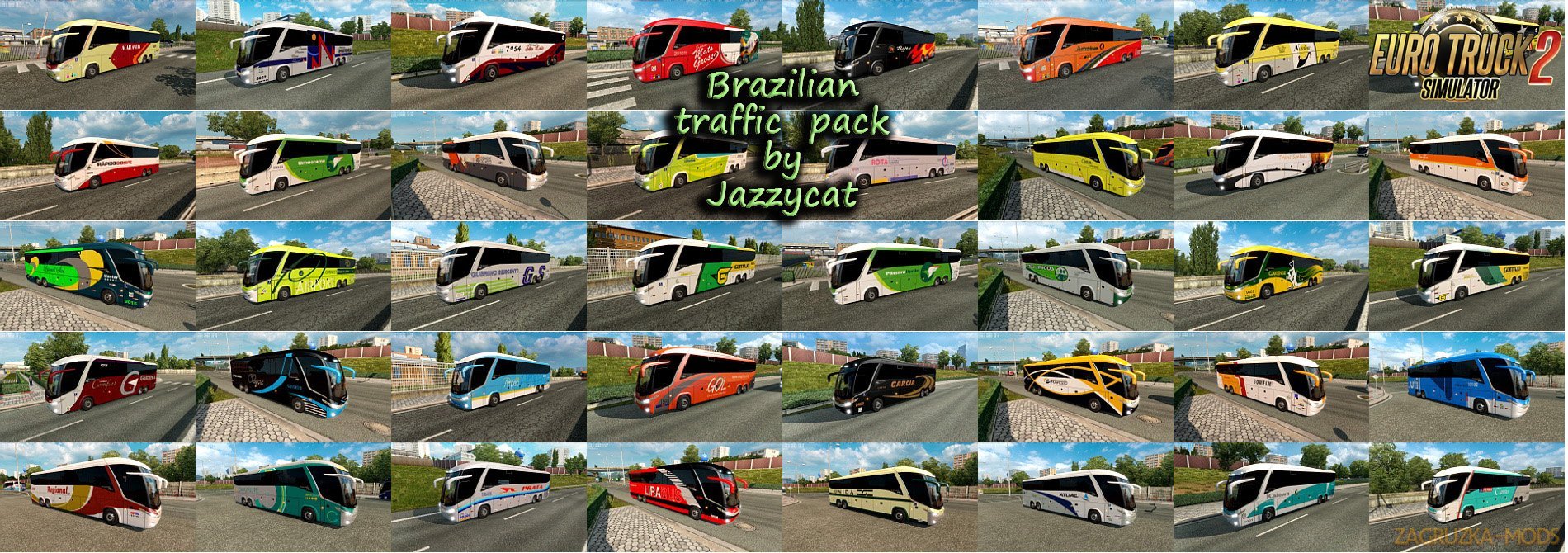 Brazilian Traffic Pack v1.7.1 by Jazzycat