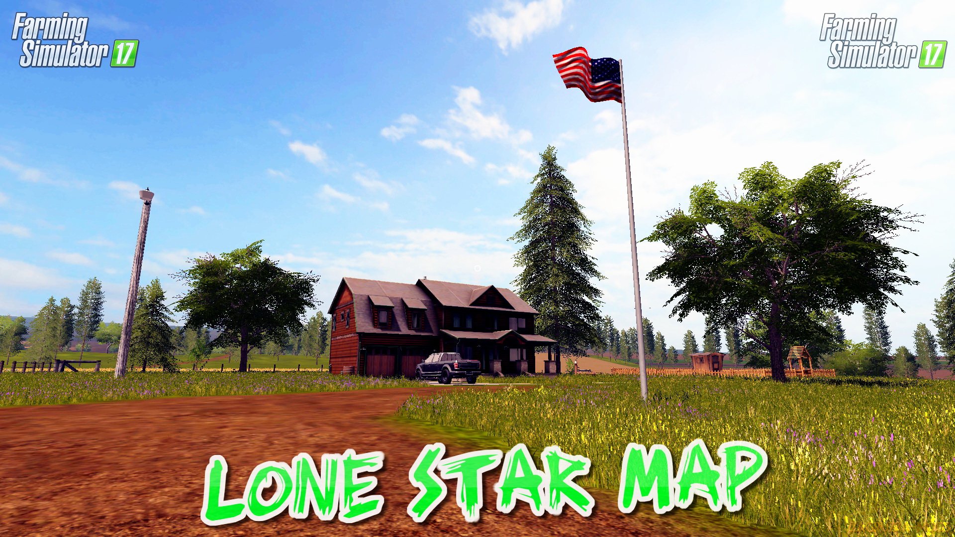 Lone Star Map v1.0 for FS 17