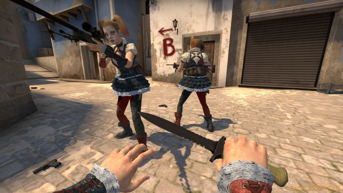 Harley Quinn Character from Batman: Arkham Knight v1.0 for CS:GO