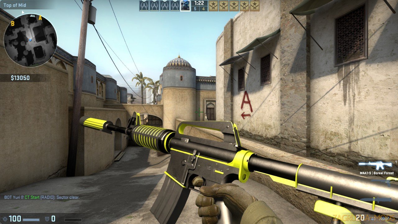 M4A1-S Venomous Skin v1.0 for CS:GO M4A1-S Venomous Skin v1.0 for CS:GO
