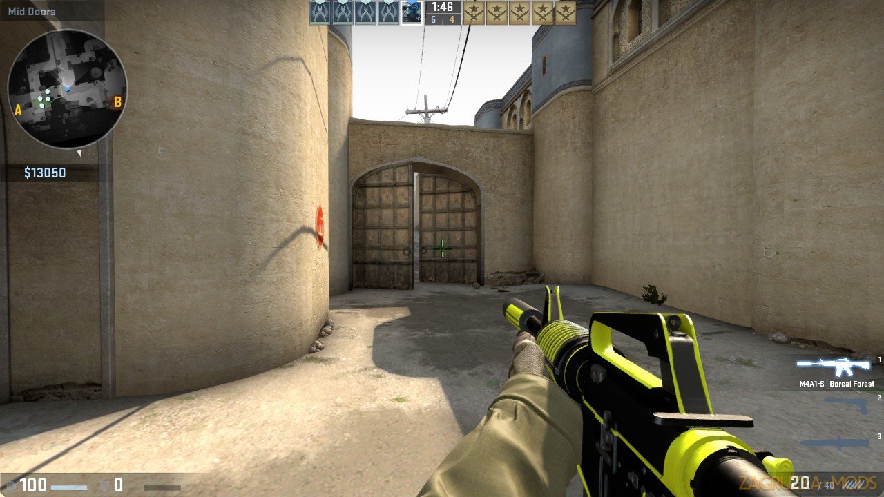 M4A1-S Venomous Skin v1.0 for CS:GO M4A1-S Venomous Skin v1.0 for CS:GO