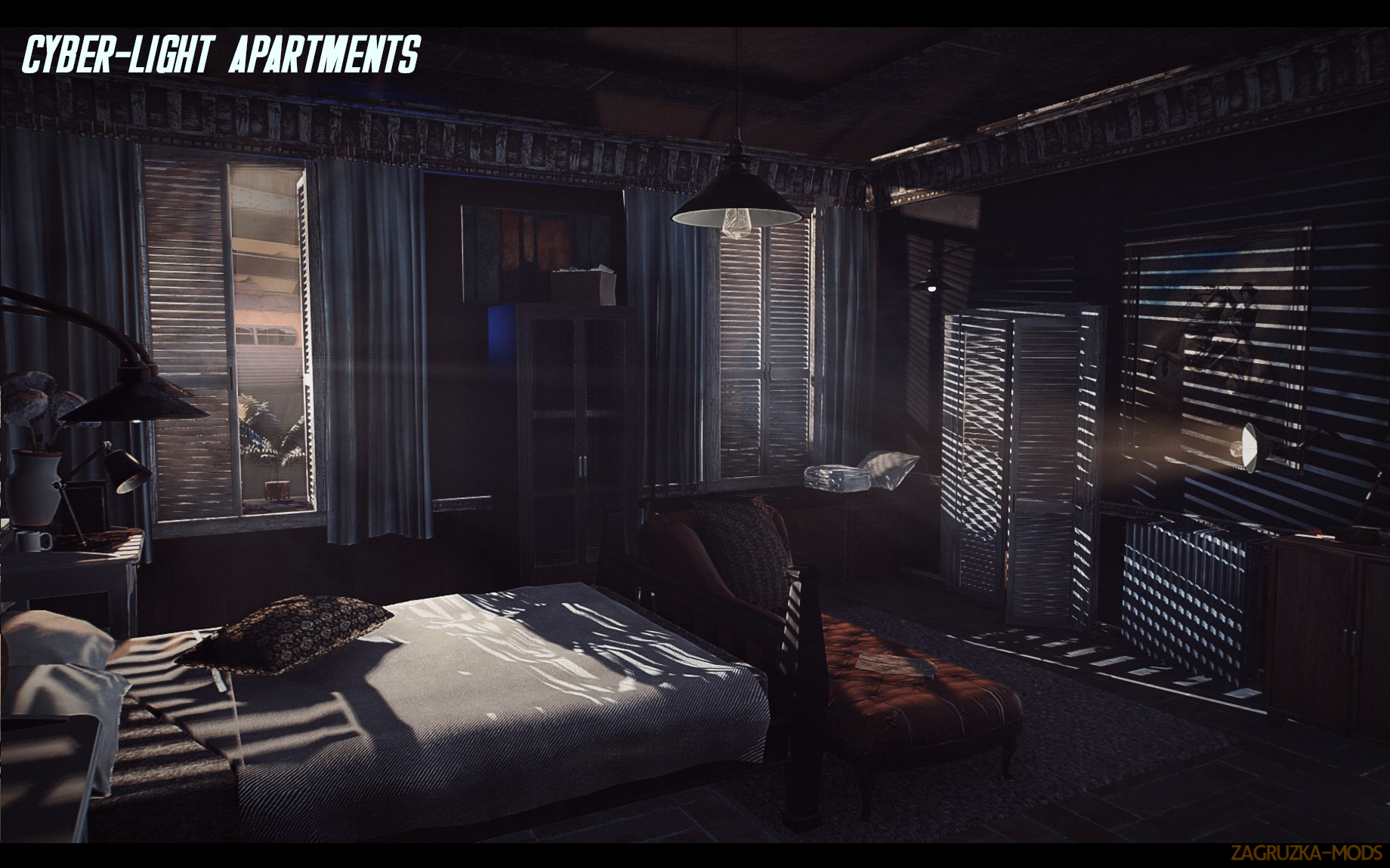 Cyber-Light Apartments v1.0 for Fallout 4 Cyber-Light Apartments v1.0 for Fallout 4