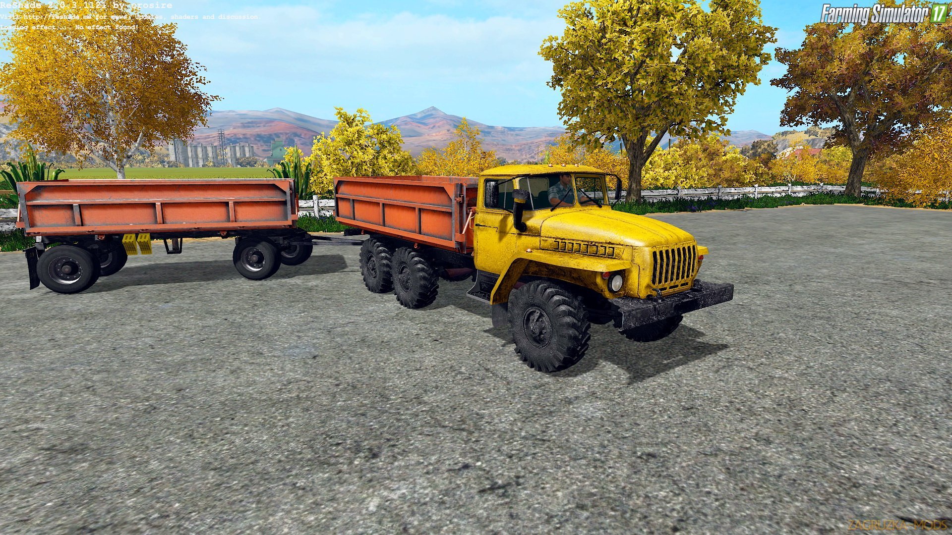Ural Farmer + Trailer v2.0 for FS 17 Ural Farmer + Trailer v2.0 for FS 17