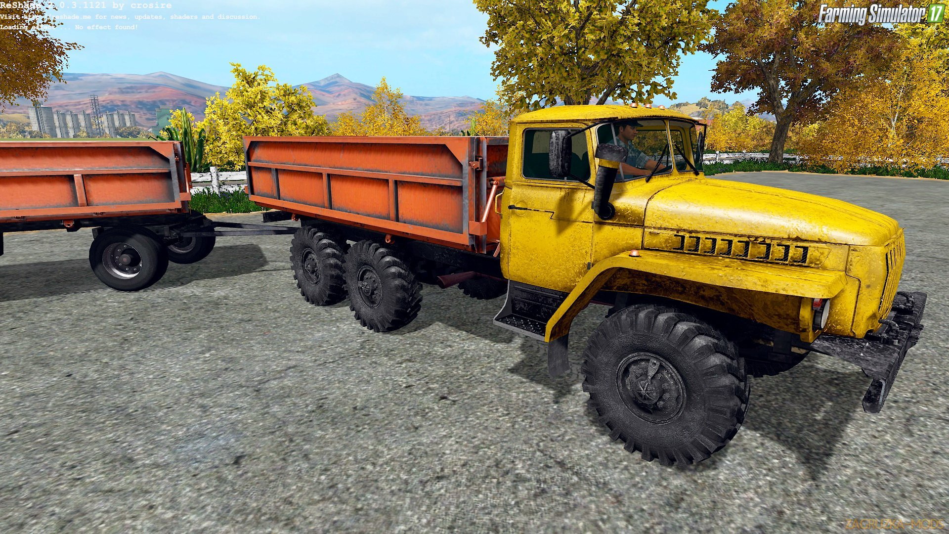 Ural Farmer + Trailer v2.0 for FS 17 Ural Farmer + Trailer v2.0 for FS 17