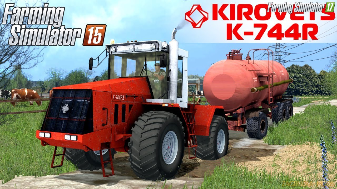 Kirovets K-744 P3 Edition BY CLONDIKE v1.0 for FS 17