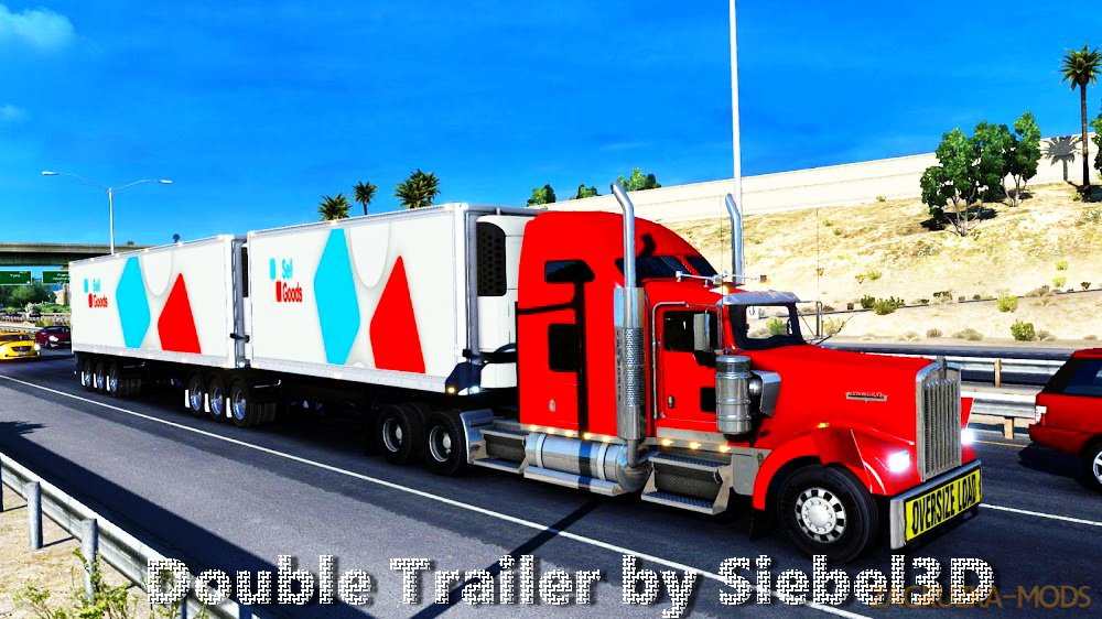 Double Trailer v3.1 by Siebel3D (v1.6.x) for ATS