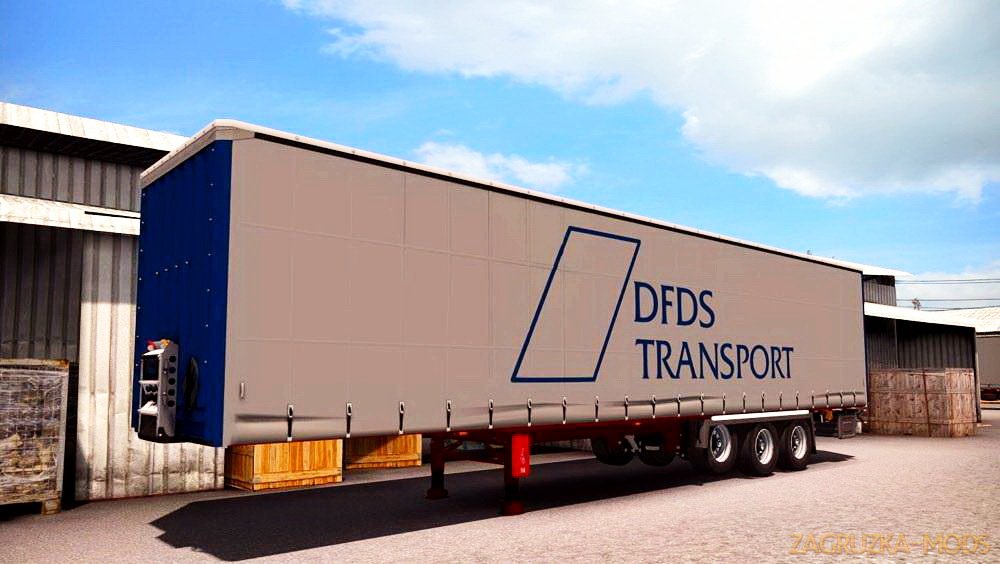 DFDS Transport Trailer v1.0 (1.27.x) for ETS 2 DFDS Transport Trailer v1.0 (1.27.x) for ETS 2