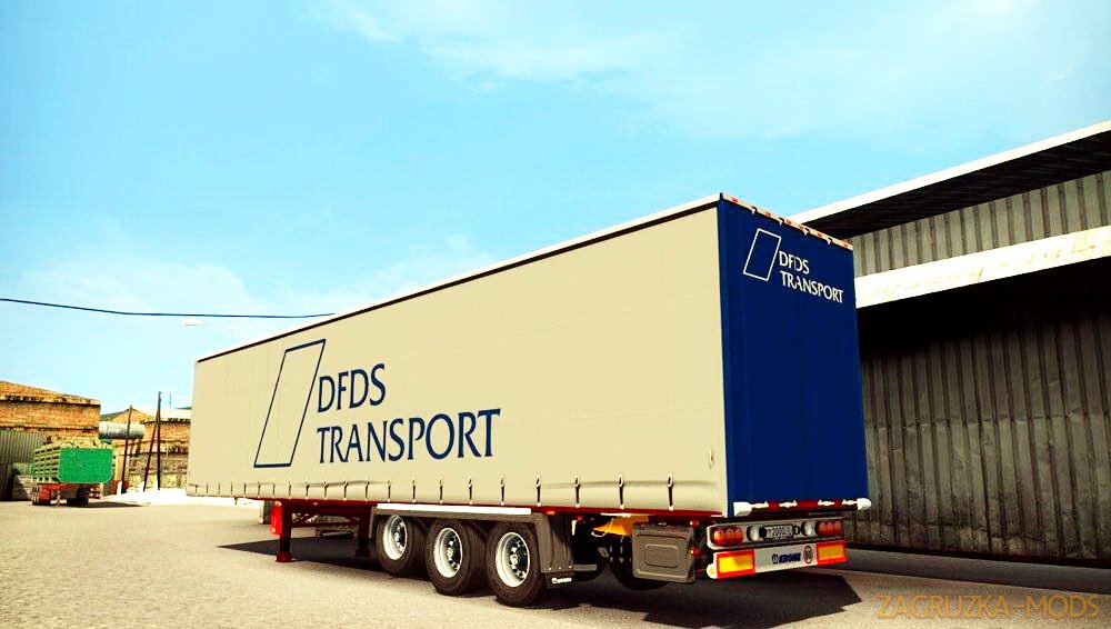 DFDS Transport Trailer v1.0 (1.27.x) for ETS 2 DFDS Transport Trailer v1.0 (1.27.x) for ETS 2